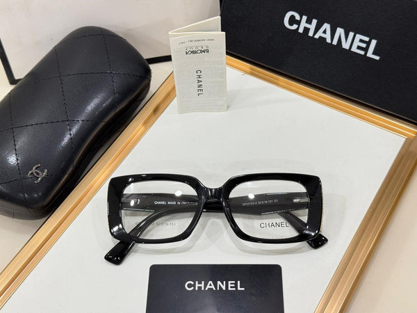 Premium Oversized Square Transparent Eyeglasses Luxury Designer Frame