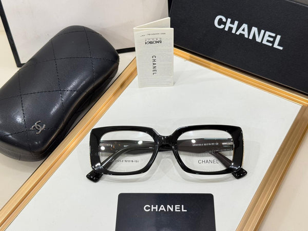 Premium Oversized Square Transparent Eyeglasses Luxury Designer Frame