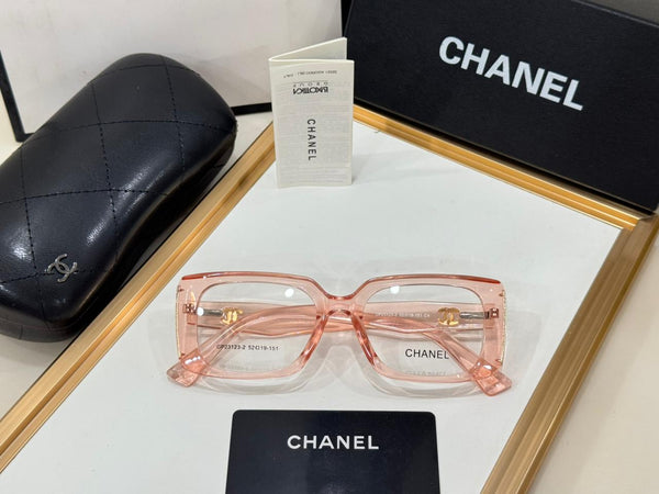 Premium Oversized Square Transparent Eyeglasses Luxury Designer Frame