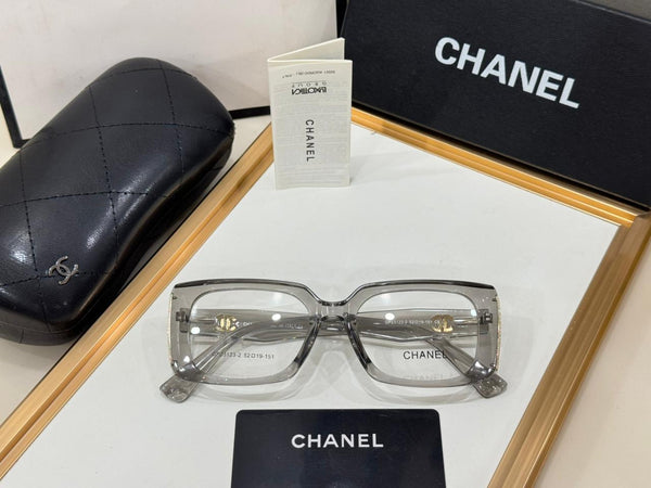 Premium Oversized Square Transparent Eyeglasses Luxury Designer Frame
