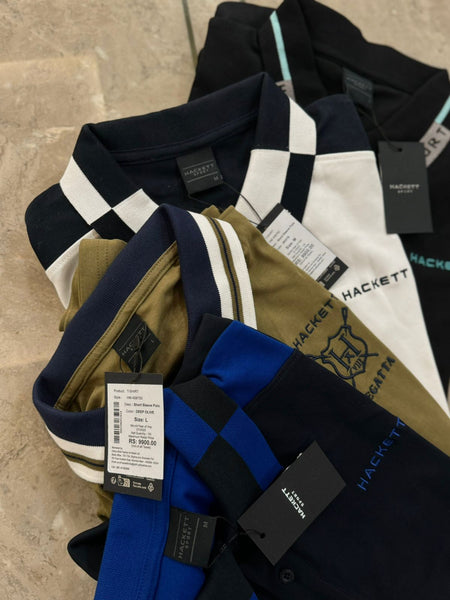 Luxury Men HS City Block Polo Shirt