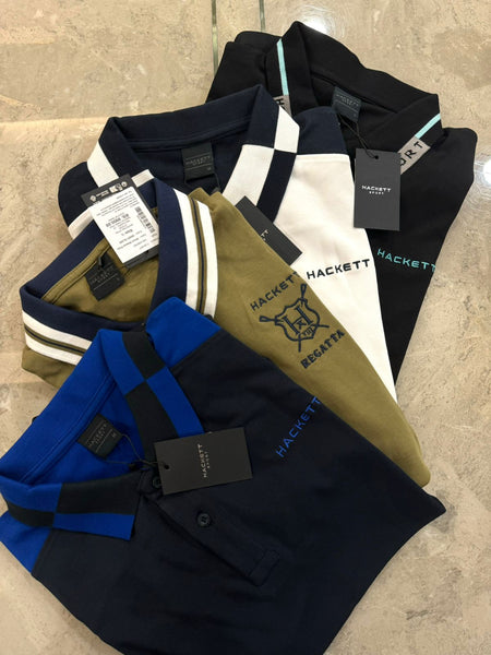 Luxury Men HS City Block Polo Shirt