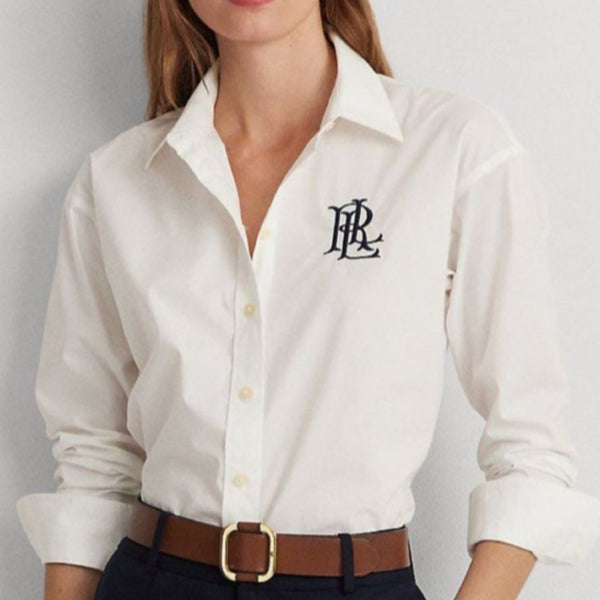Premium Relaxed Fit Embroidered  Logo Shirt For Women