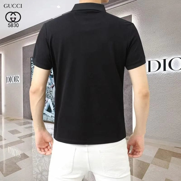 Premium  GG Embroidery Logo Polo T-shirt