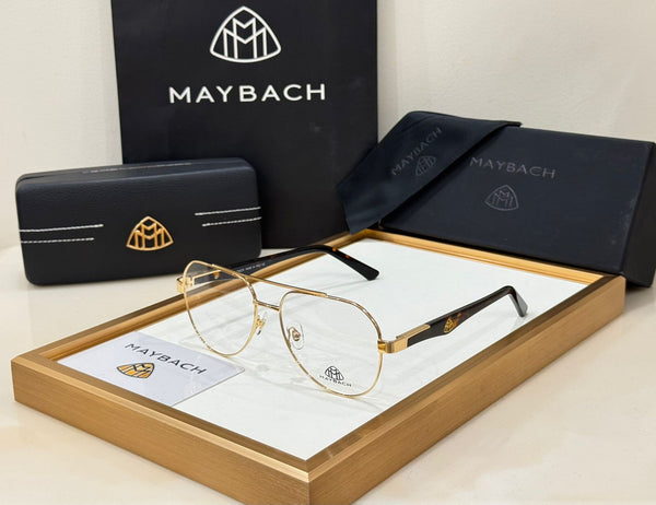 Luxury Gold-Rim Eyeglasses – Premium Designer Frame