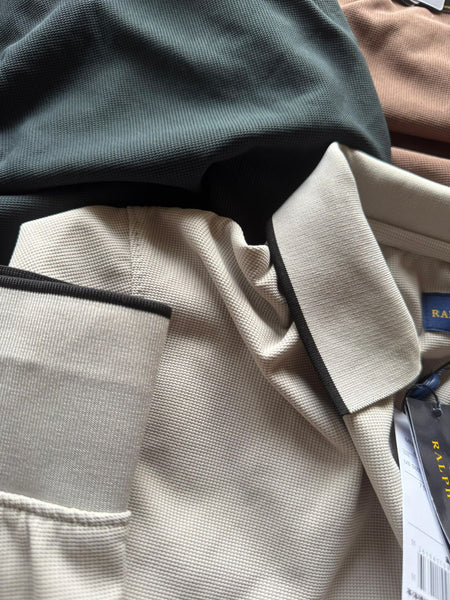 Branded Long-Sleeve Polo Shirt – Premium Casual Wear for Men