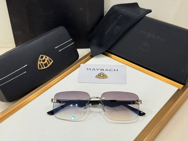 Luxury Rimless Sunglasses for Men