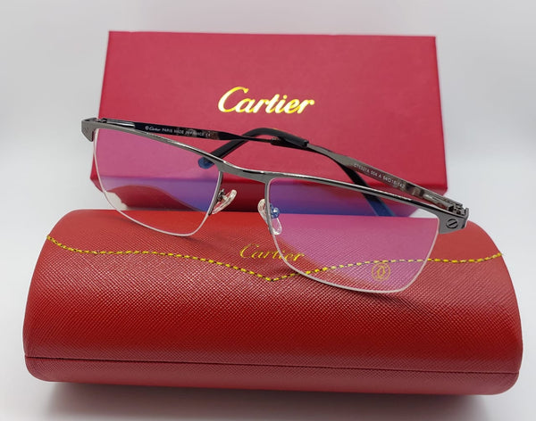 Branded  Rimless Eyeglasses – Luxury Optical Frame