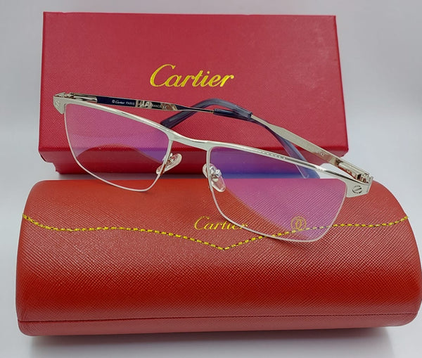 Branded  Rimless Eyeglasses – Luxury Optical Frame