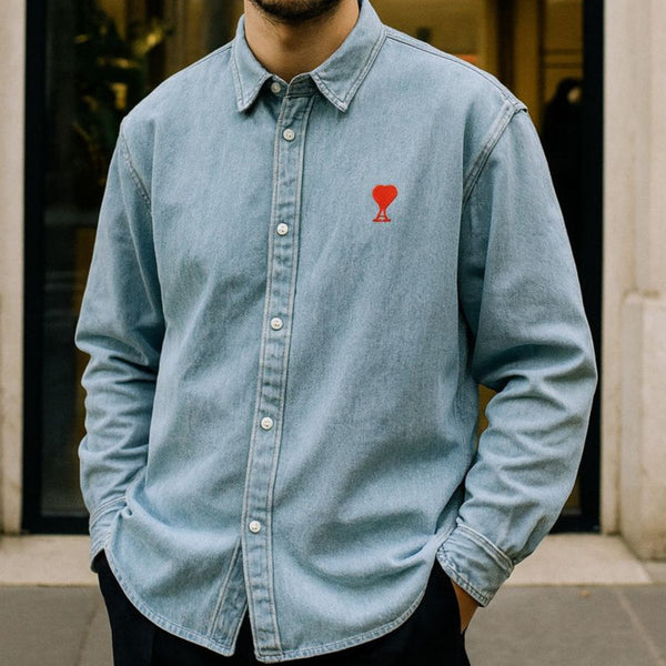 Luxury  New Collection Denim Shirt