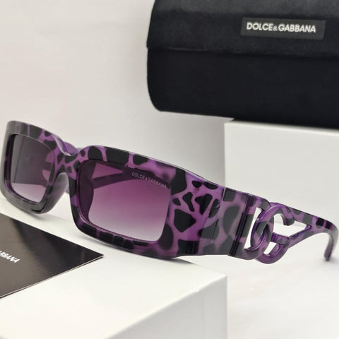 Premium  Animal Print Oversized Sunglasses For Women