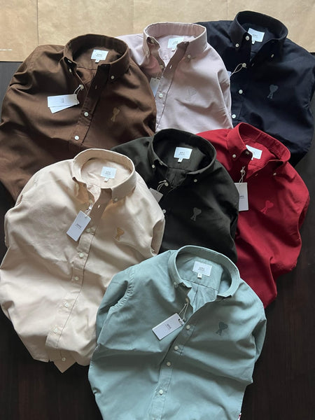 Classic Button-Down Logo Shirt Collection