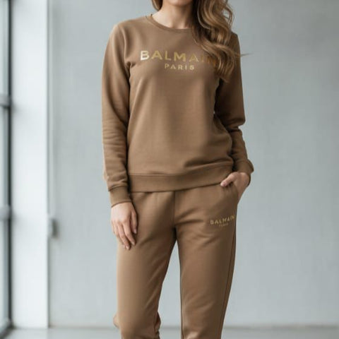 Branded Women’s Logo Tracksuit Set