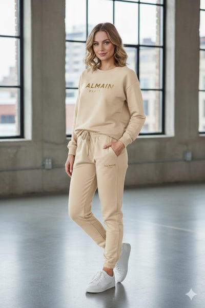 Branded Women’s Logo Tracksuit Set