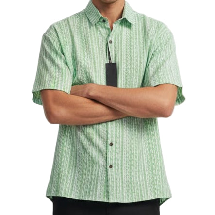 Men’s Casual Printed Short-Sleeve Shirt  Summer Comfort Collection