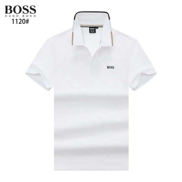 Luxury Classic White Polo Shirt