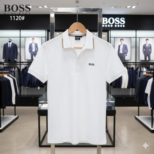 Luxury Classic White Polo Shirt