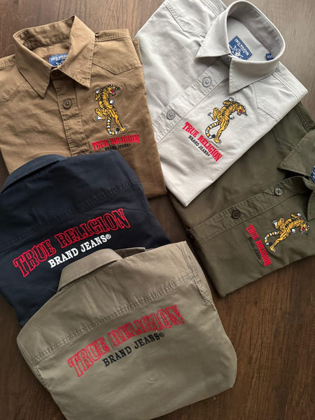 Embroidered Tiger Shirt  Premium Streetwear Icon