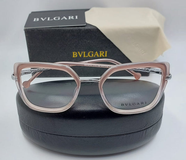 Designer Eyeglasses with Crystal-Embellished Temples