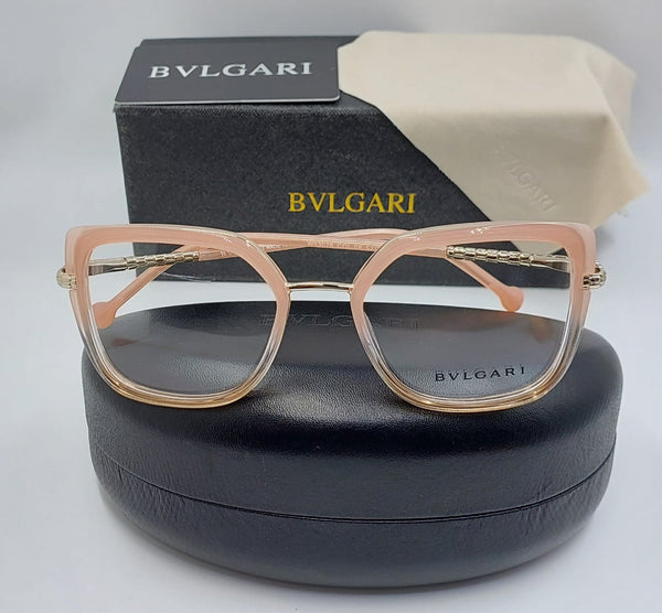 Designer Eyeglasses with Crystal-Embellished Temples