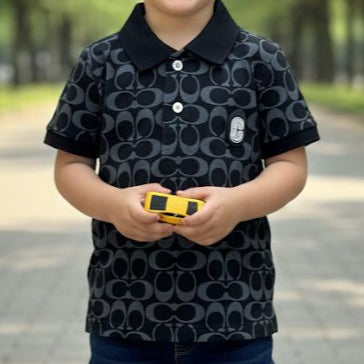 Premium Monogram  Printed Kids T-shirt