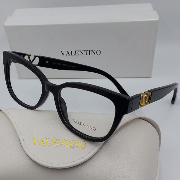 Luxury Black Cat-Eye Eyeglass Frame