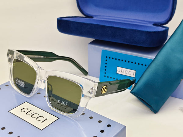 Luxury Square Frame Polarized Sunglasses