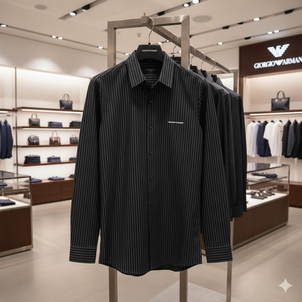 Premium  Elegant  Regular Fit Striped Shirts New  Edition