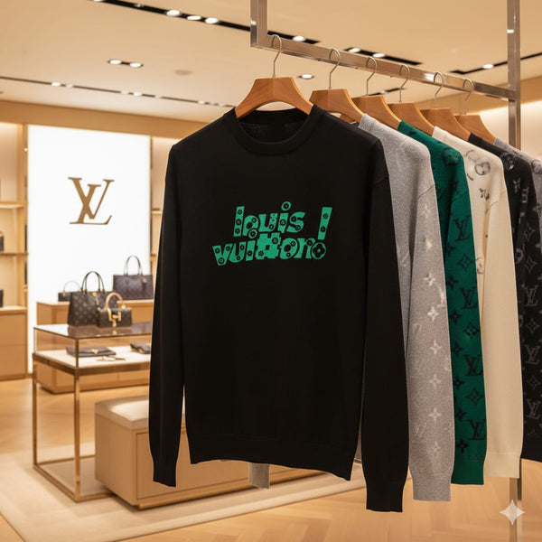 Premium Black Graphic Sweatshirt for Men