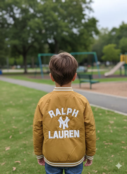 Trendy Mustard Jacket for Kids Cozy Winter Style