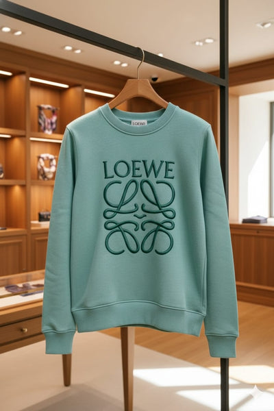 Premium Brand Signature Logo Sweatshirt