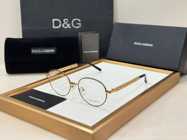 Luxury  Metal Eyeglass Frame – Timeless Sophistication