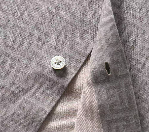 Premium Patterned Formal Shirts for Men  Elegant Blue & Grey Edition