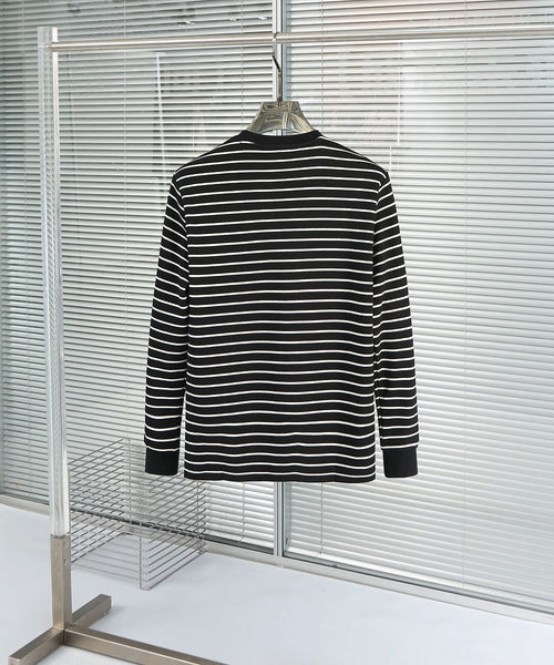Classic Striped Crewneck Pullover