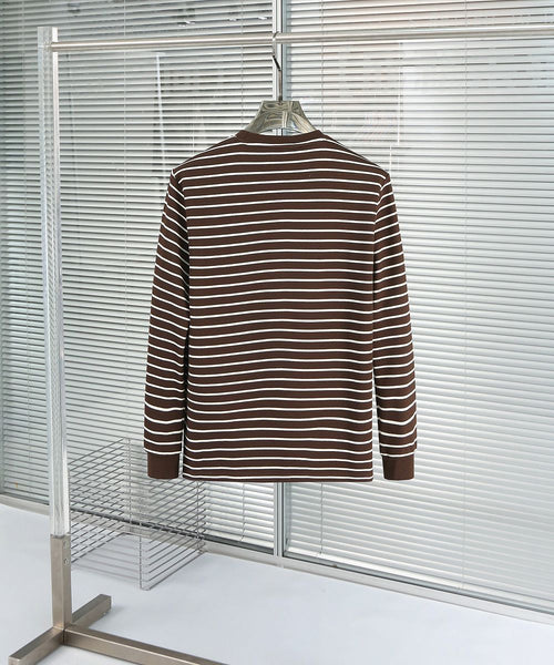 Classic Striped Crewneck Pullover