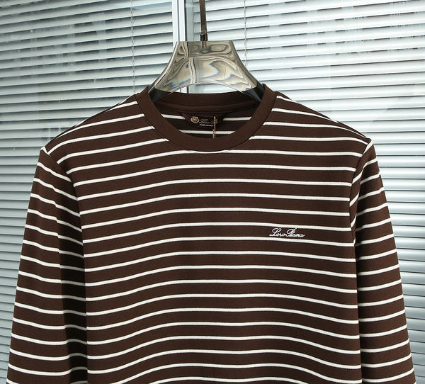 Classic Striped Crewneck Pullover