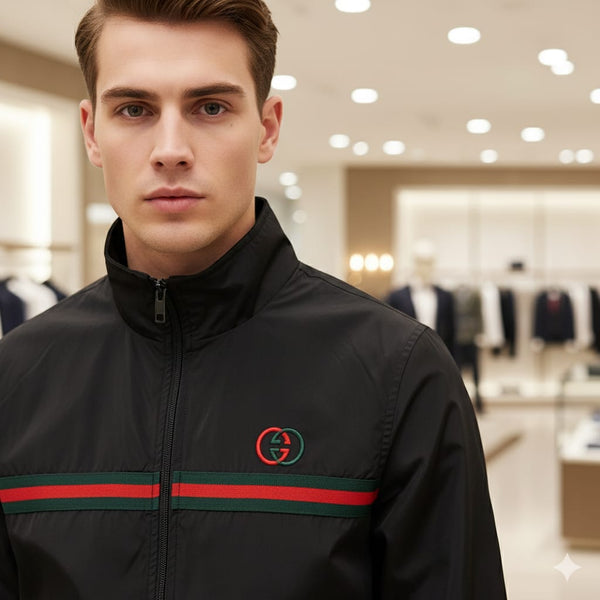 Premium Winter Jacket With Logo  Brand Signature