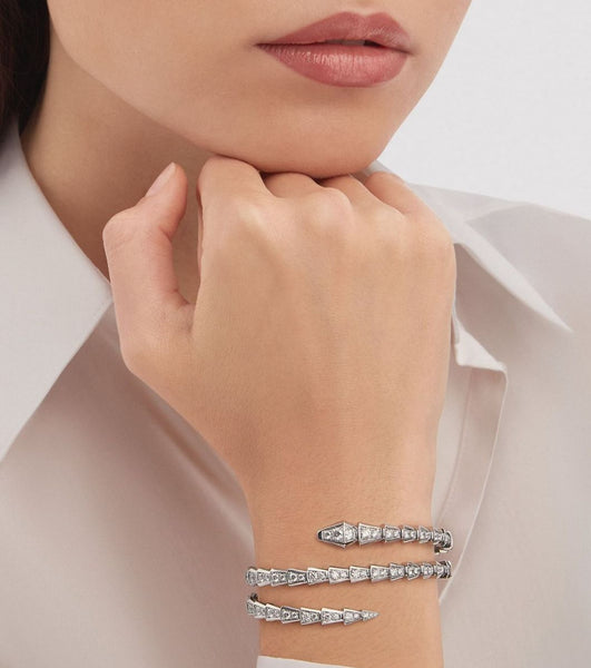 Serpenti Viper two-coil bracelet