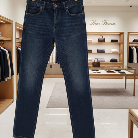 Luxury Denim With Embroidery  Logo