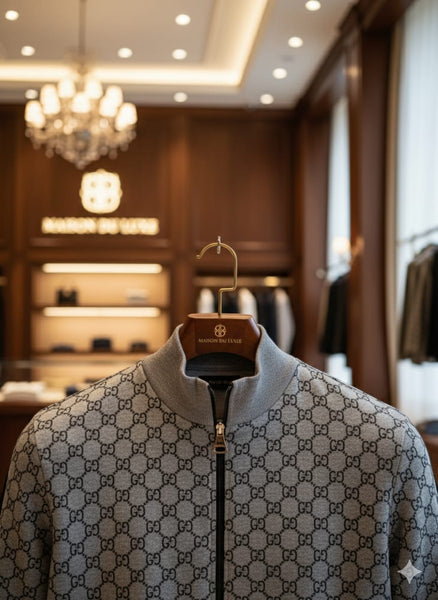 GG Monogram Bomber Jacket  Timeless Elegance Meets Modern Edge