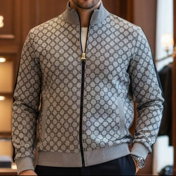GG Monogram Bomber Jacket  Timeless Elegance Meets Modern Edge