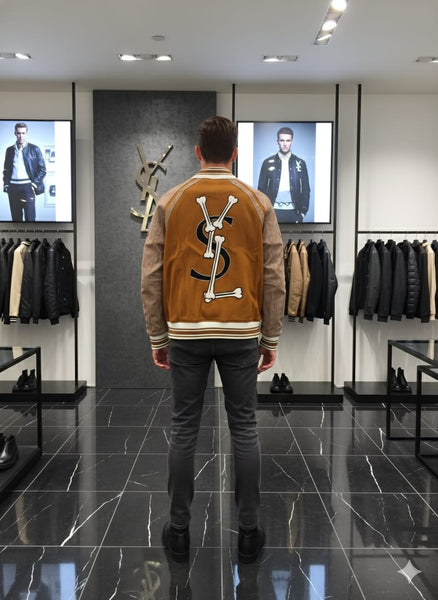 Luxury Skull Bones Varsity Jacket Iconic Street-Luxe Edition