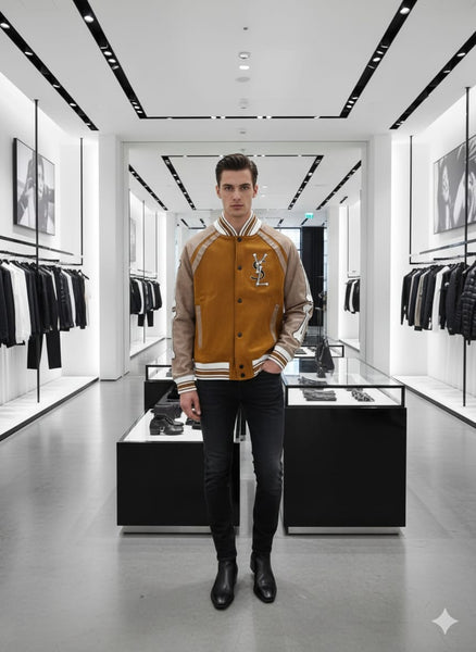 Luxury Skull Bones Varsity Jacket Iconic Street-Luxe Edition