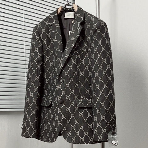 Premium GG Monogram Tailored Blazer