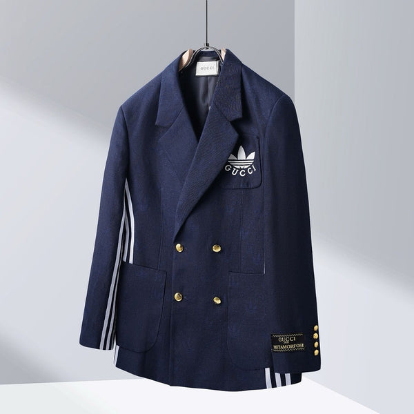 Premium Navy Blazer Iconic Sports-Lux Tailoring Edition