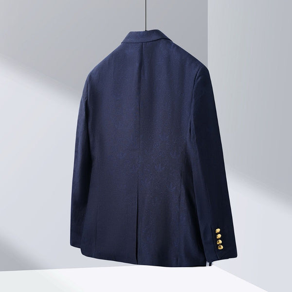 Premium Navy Blazer Iconic Sports-Lux Tailoring Edition
