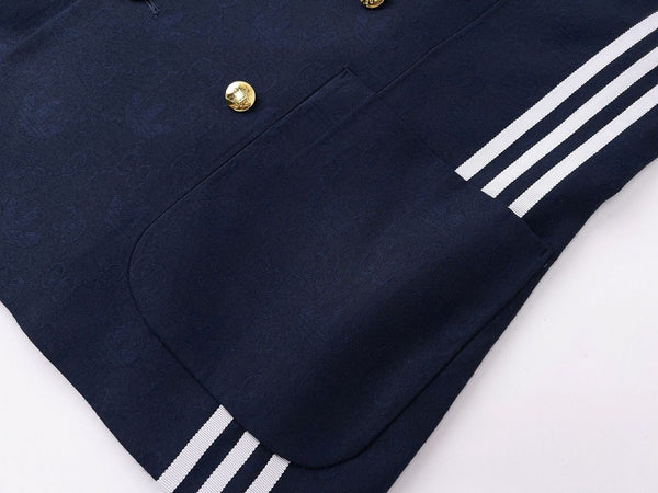 Premium Navy Blazer Iconic Sports-Lux Tailoring Edition