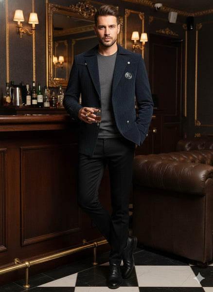 Premium  Brand  Signature Crest Blazer Collection