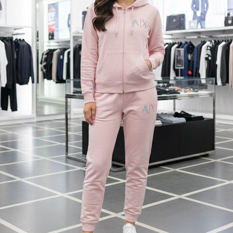 Premium Pink Hoodie & Jogger Set Soft Comfort in a Chic Pastel Tone