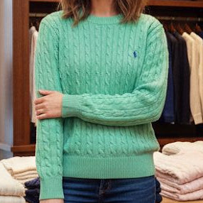 Premium  Cable-Knit Women’s Pullover